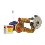 Hugo Lahme zaključni element naprave za protitočno plavanje Taifun