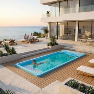 Plavalni masažni bazen Wellis Beach Club Deluxe